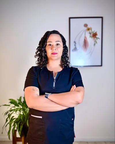 Licda. Kimberly Gamboa, fisioterapeuta en Clínica Traña Costa Rica.